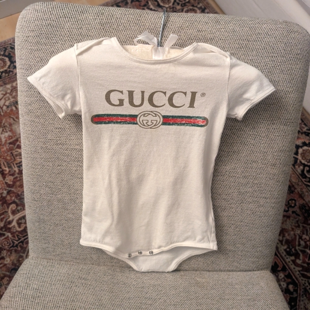Gucci vintage logo onesie